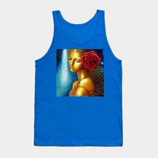 The Golden Goddess Tank Top